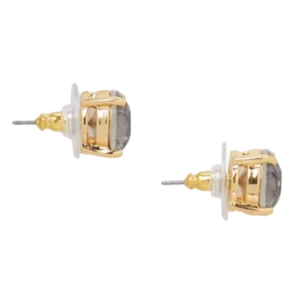 KATE SPADE • Black Diamond Crystal Gumdrop Earrings - Picture 4 of 4